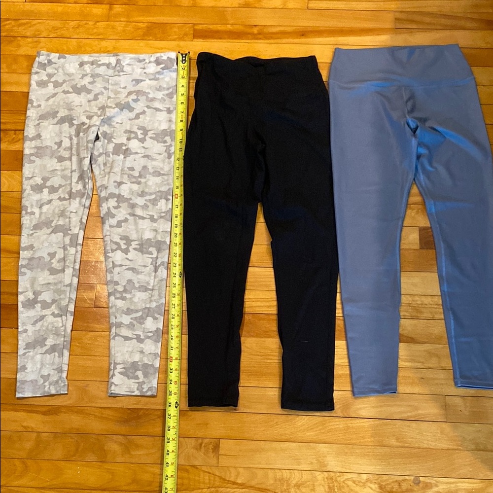BUNDLE of 3- Leggings (Sizes S and M)